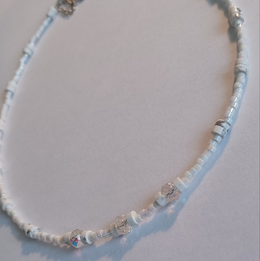 Seed bead necklace
